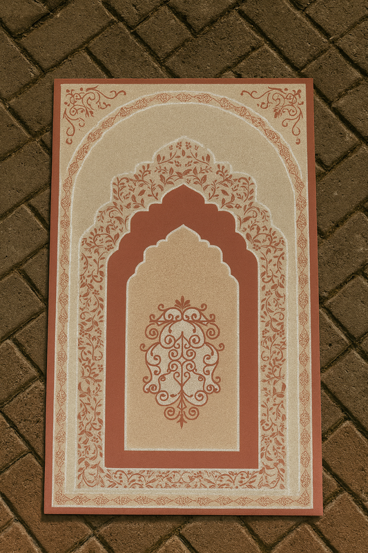 Velvet Qibla Premium Velvet Prayer Mat