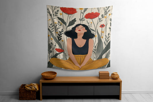 girl Yoga Girl typistry