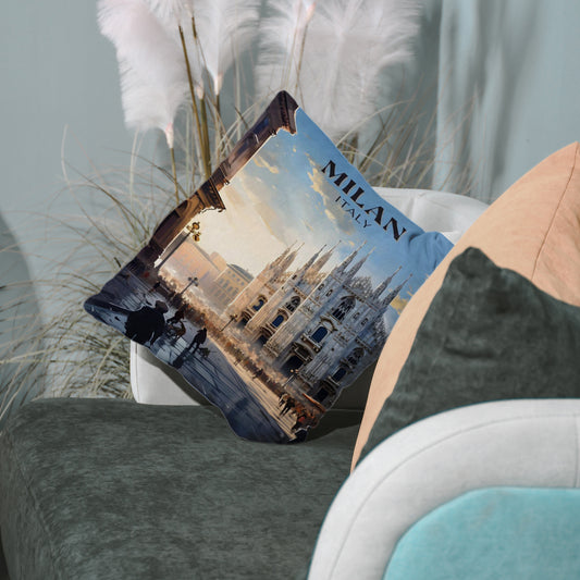 Milan Travel Velvet Cushion