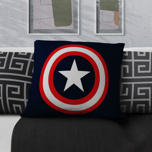 Captain America Superhero Velvet Cushion