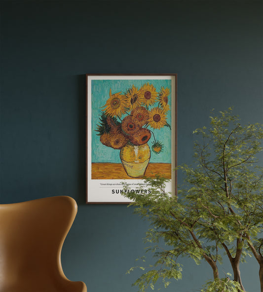 Sunflower Art Frame