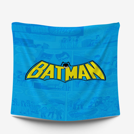 Batman Blue Superhero typistry