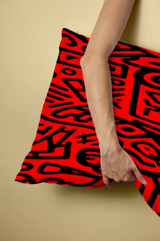 Imperial Patterns Pattern Velvet Cushion