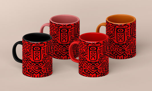 Motion Motifs Pattern Mug