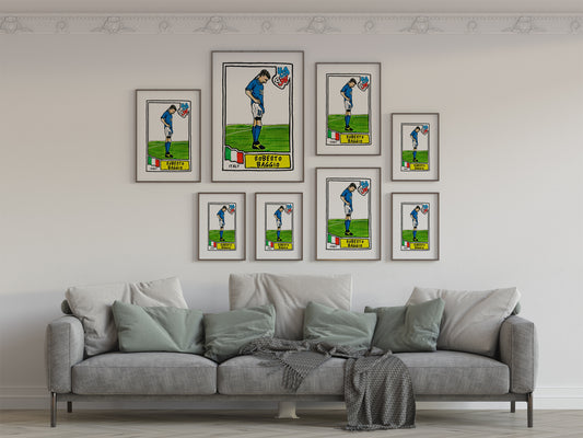 Roberto Baggio football player Frame
