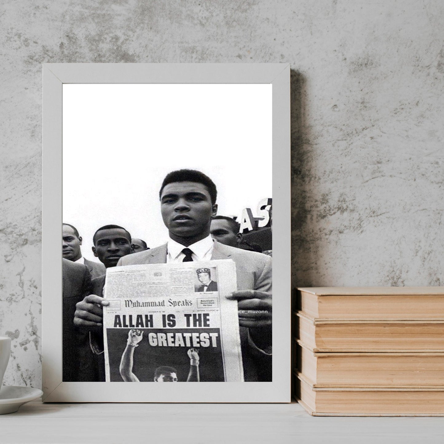 Muhammad Ali magazine Rondam Frame