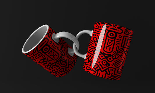 Motion Motifs Pattern Mug