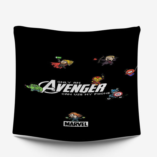 Avengers Blue Superhero typistry
