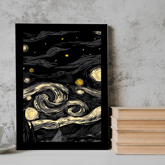 starry night Art Frame