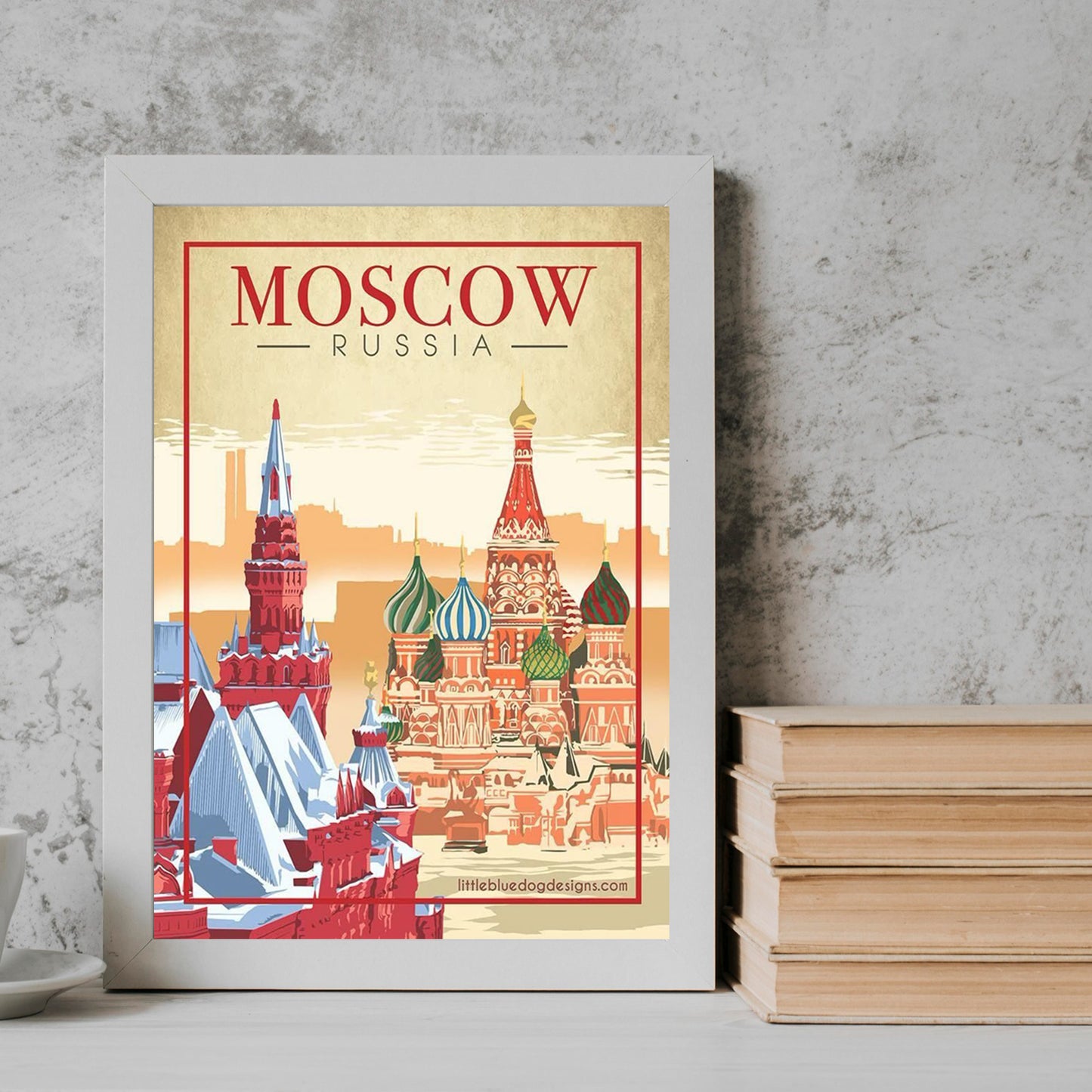 Moscow Travel Frame