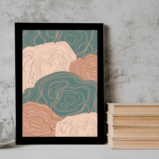 Pattern neutral abstract art Frame