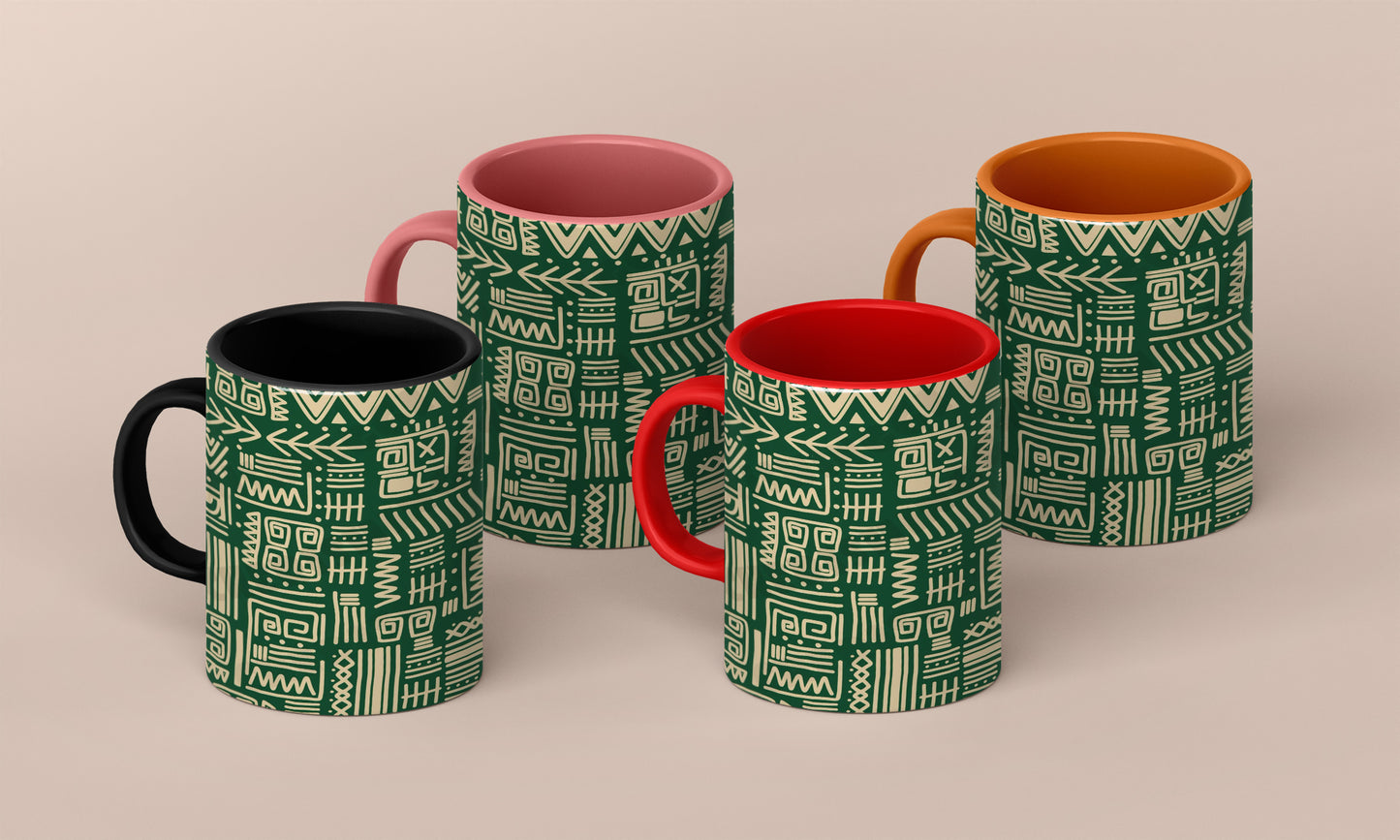 Shape Harmony Pattern Mug