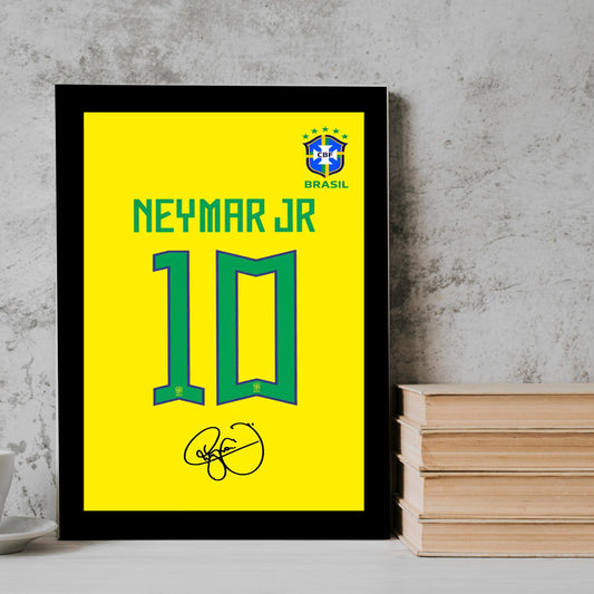 Neymar football player Frame
