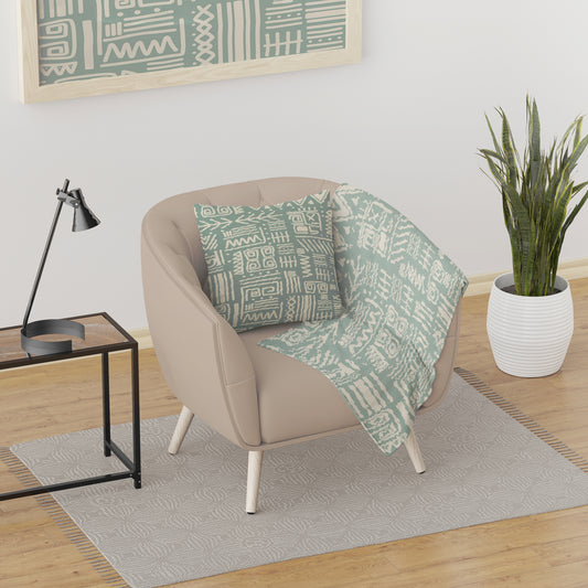Shape & Shade Pattern Velvet Cushion