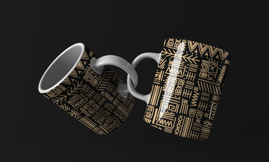 Pattern Orbit Pattern Mug