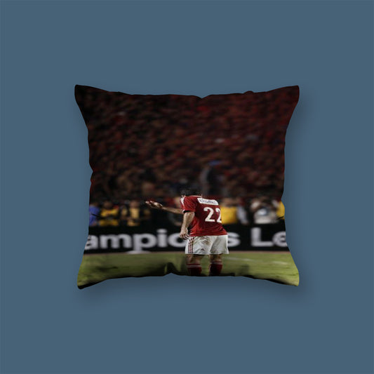 Mohamed Aboutrika football player Velvet Cushion