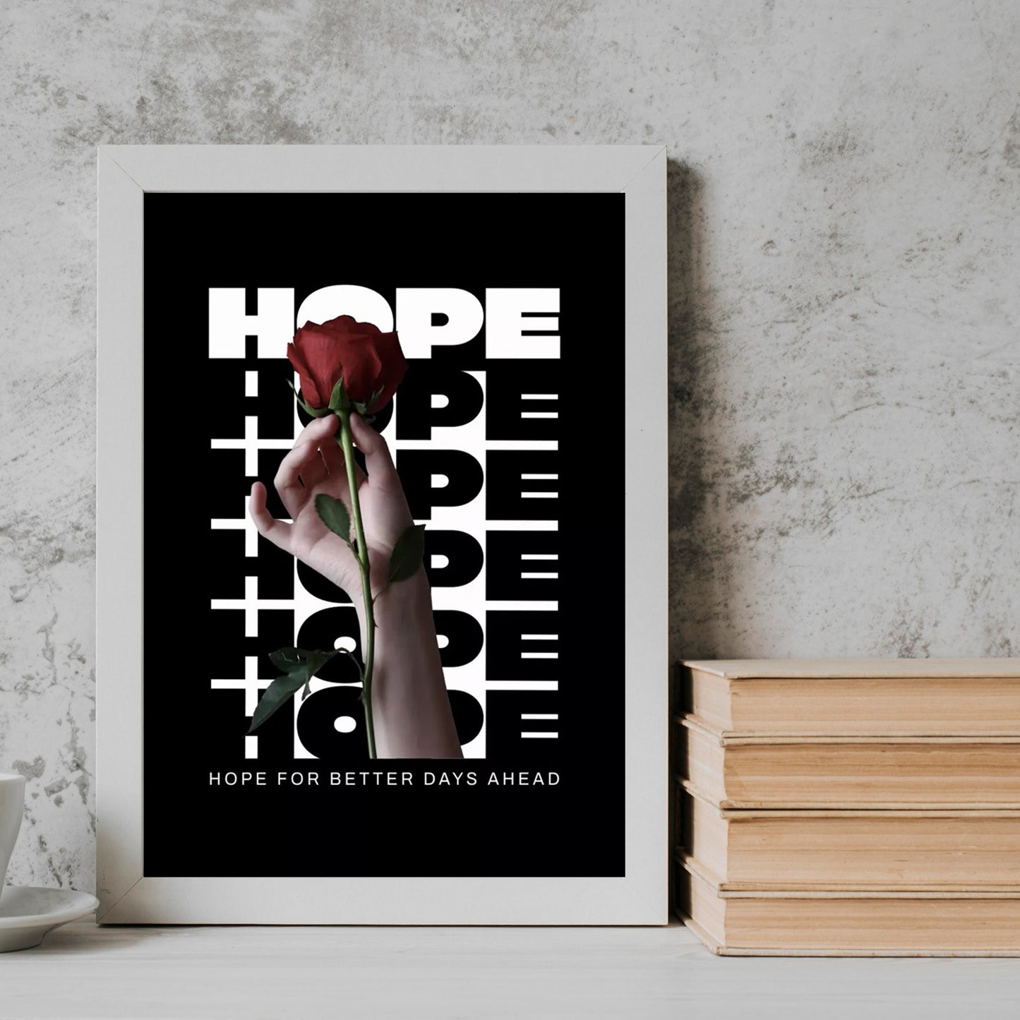 Hope Flower Frame