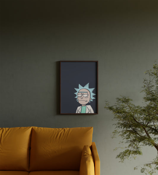 Ric Cartoon posters Frame