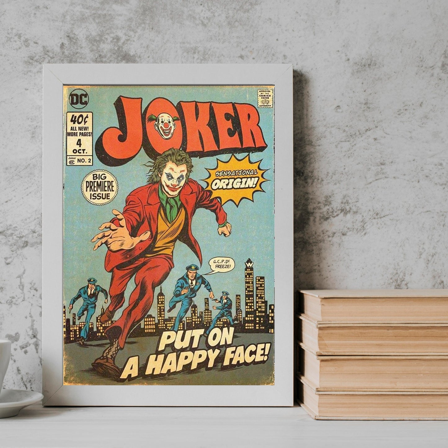 Joker comics Rondam Frame