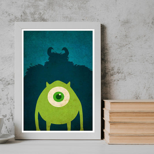 monsters inc Cartoon posters Frame
