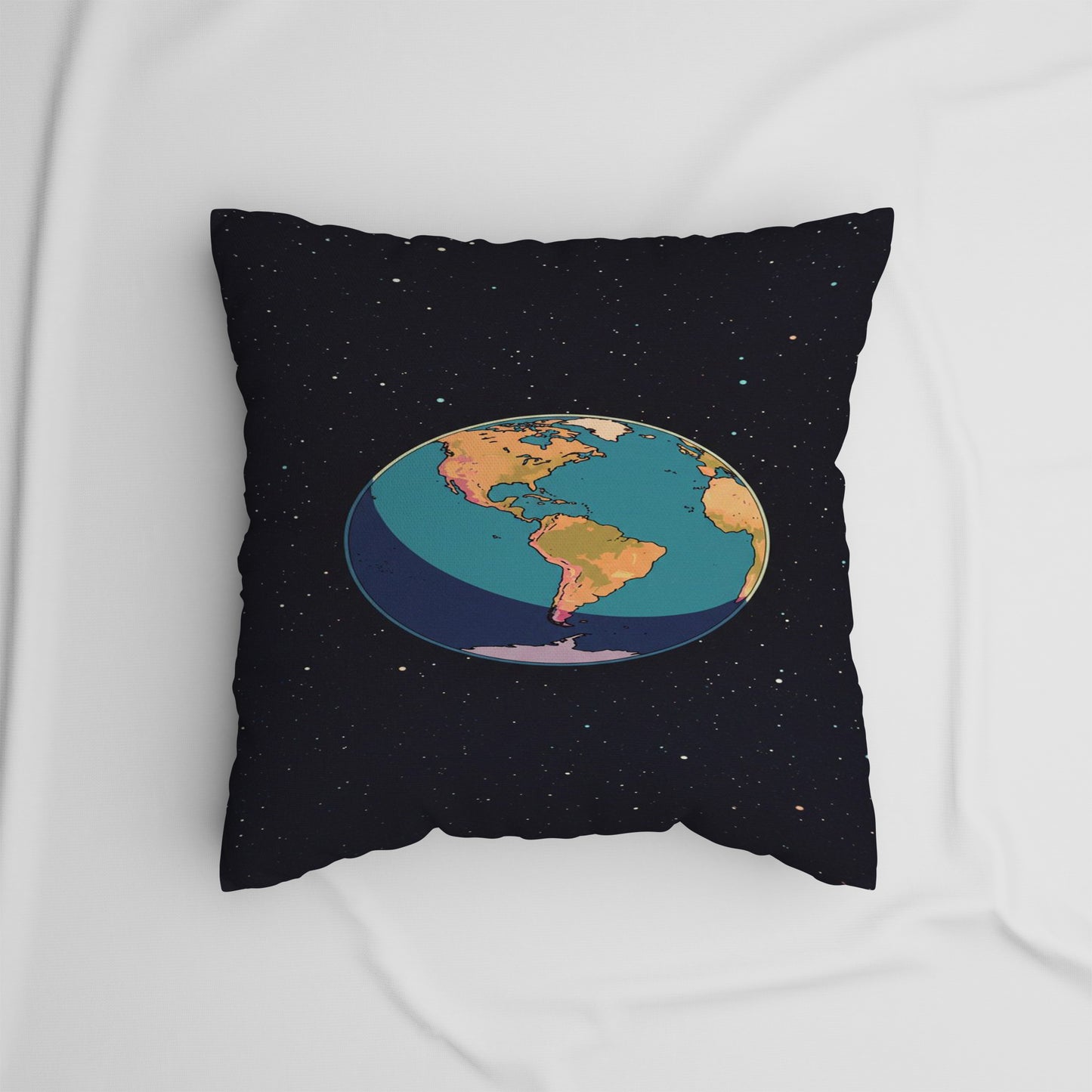 Planet Rondom Velvet Cushion