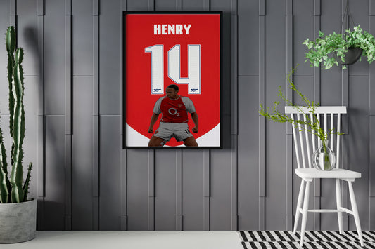 Thierry Henry football player Frame