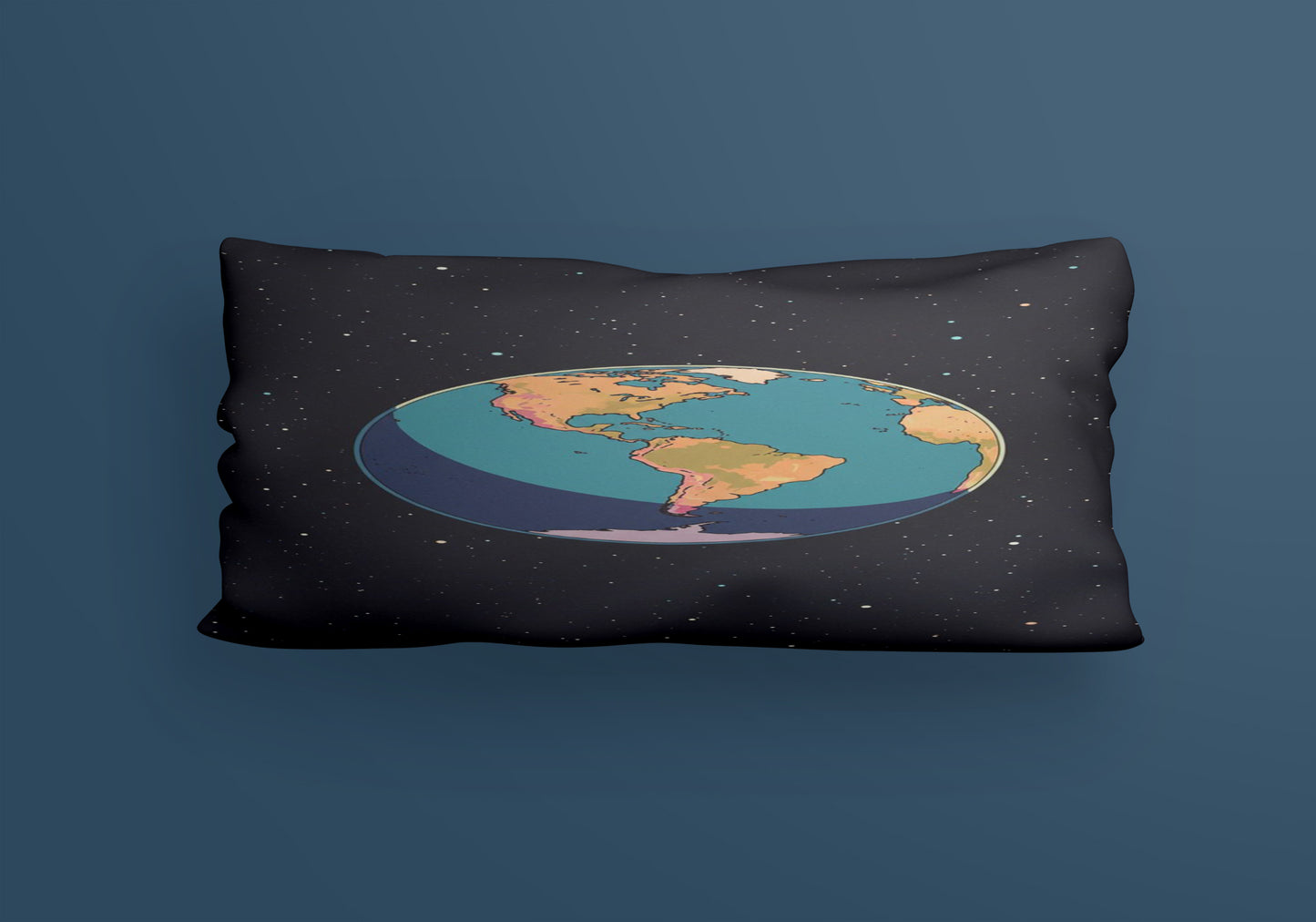 Planet Rondom Velvet Cushion