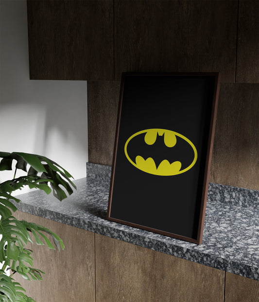 Batman Pattern Superhero posters Frame