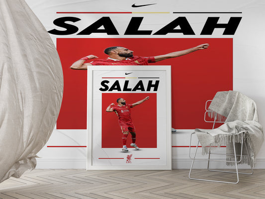 Salah football player Frame