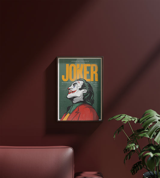 Joker Cartoon posters Frame