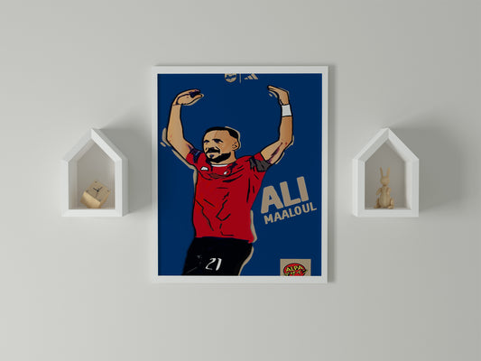Ali Maâloul football player Frame