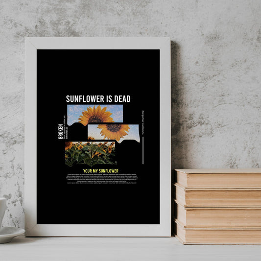 Sun Flower Art Frame