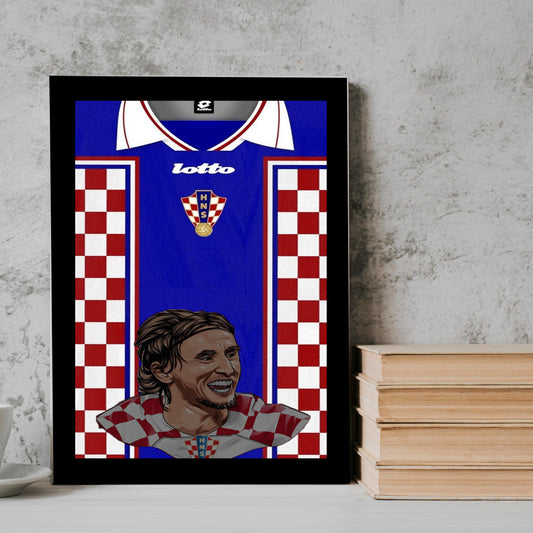 Luka Modrić football player Frame