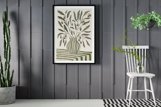 Vase Flower Frame