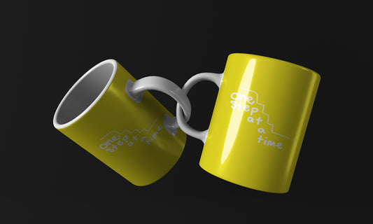 One Step qoutes englisgh Mug