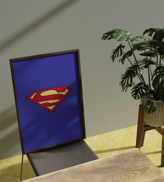 Superman Superhero posters Frame
