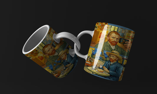 Van Goh eats Art Mug
