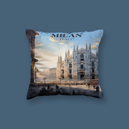 Milan Travel Velvet Cushion