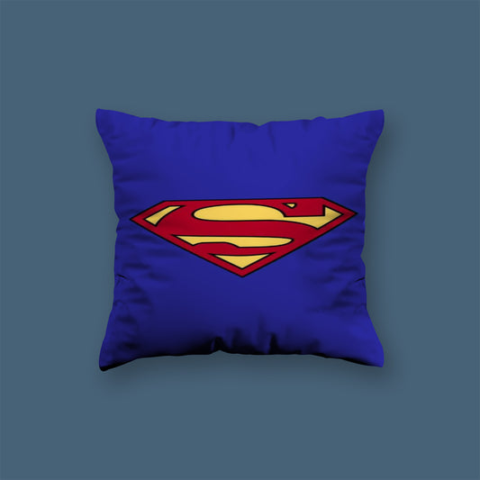 Superman Superhero Velvet Cushion
