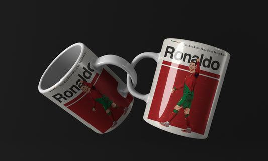 Ronaldo Portugal football player Mug