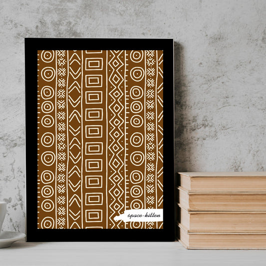 Color & Shape Pattern posters Frame