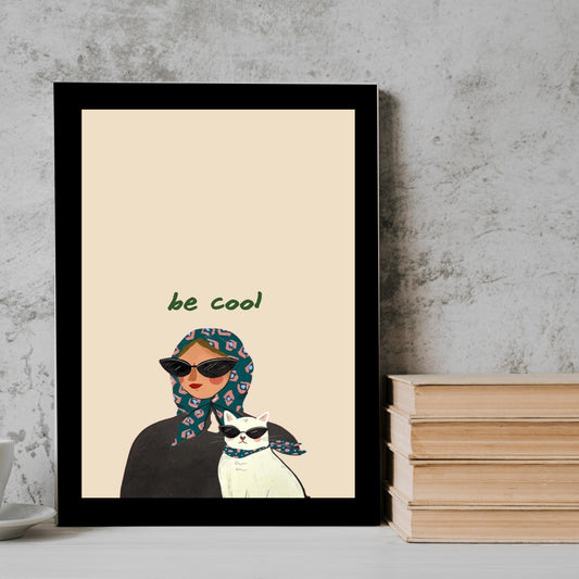 Be Cool girl Frame