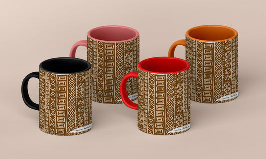 Earth Tones Pattern Mug