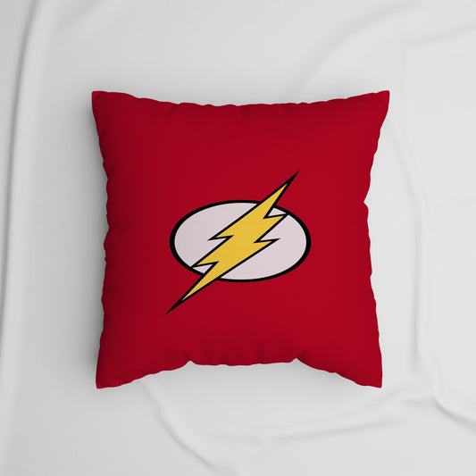 Flash Superhero Velvet Cushion