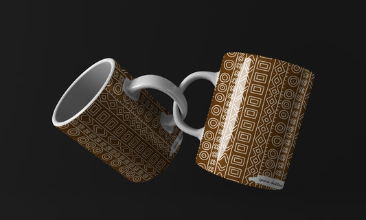 Earth Tones Pattern Mug