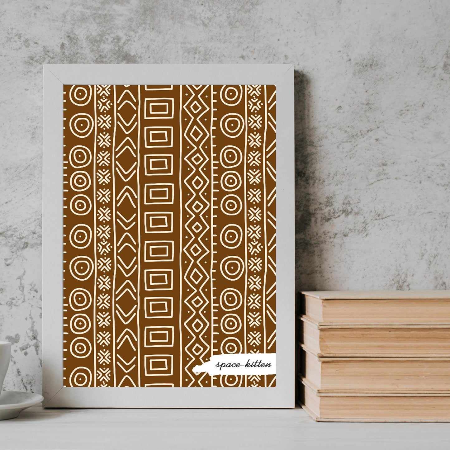 Color & Shape Pattern posters Frame