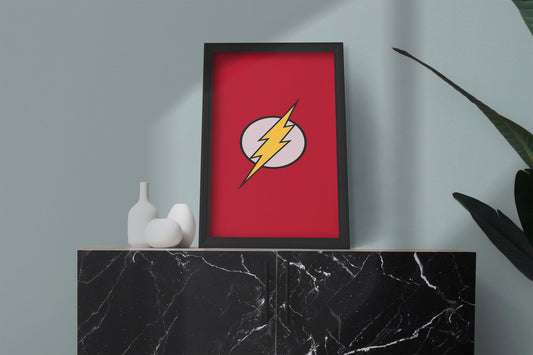 Flash Superhero posters Frame