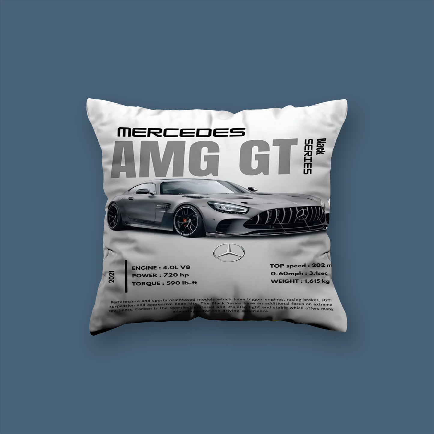 AMG cars Velvet Cushion
