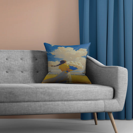 Sea Girls Velvet Cushion