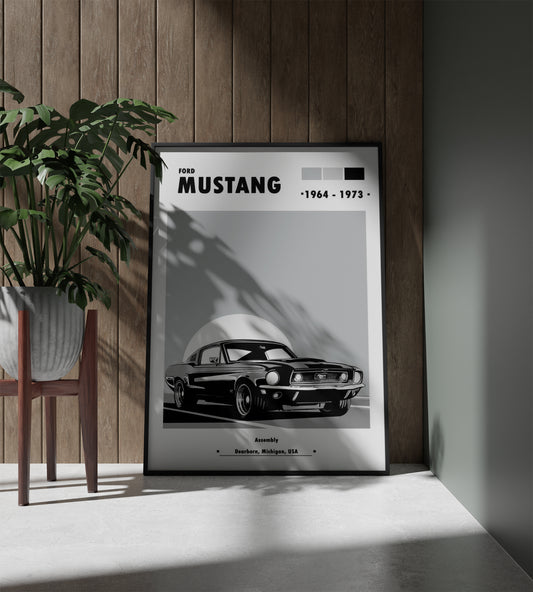 Mustang Cars Frame